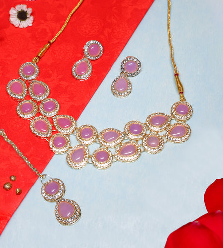 Sparkling Necklace Set Fashionable