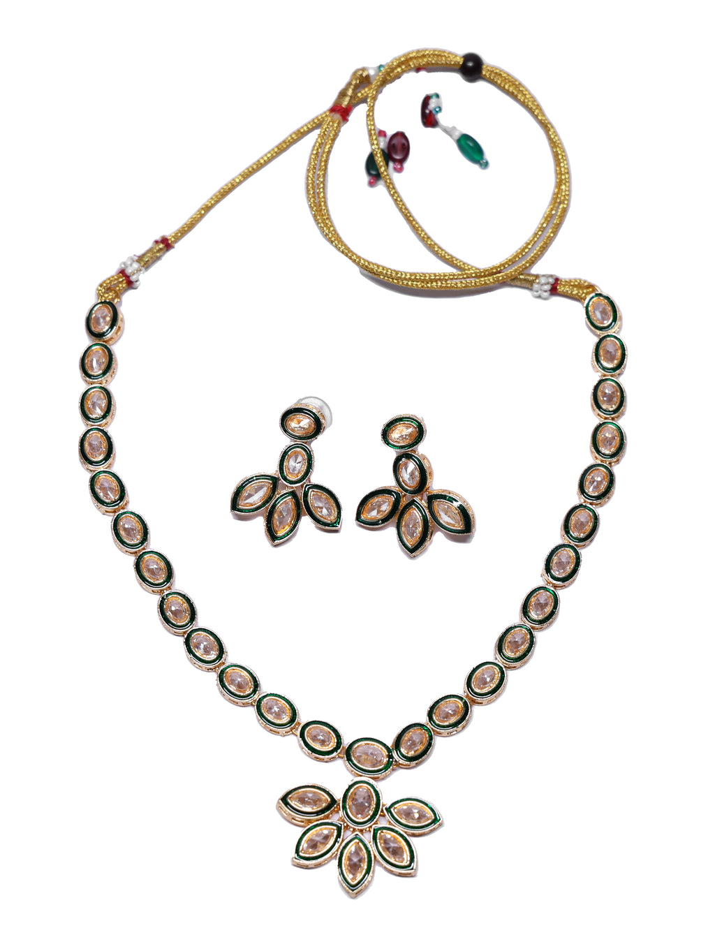 Classic Necklace with Earning Set