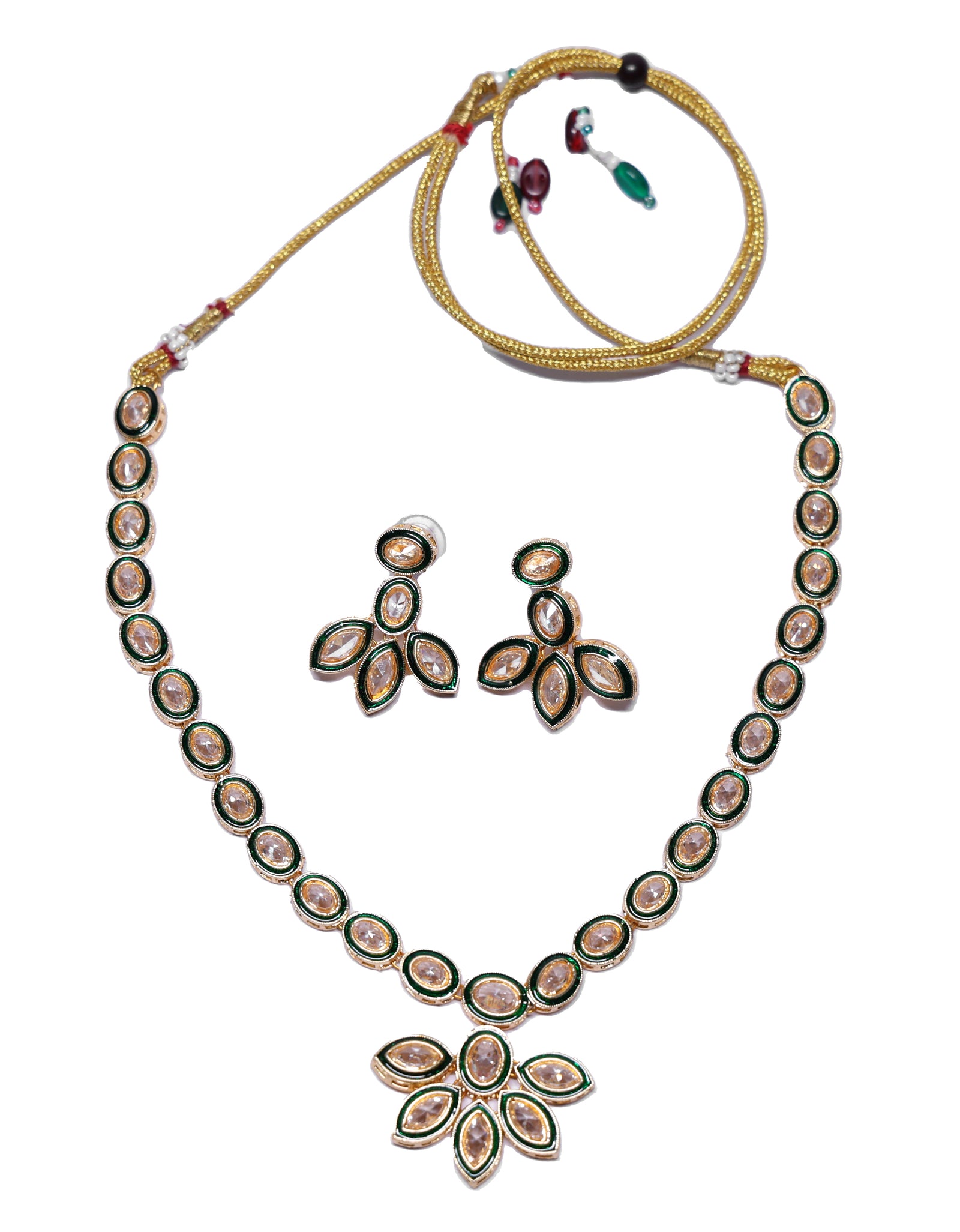 Classic Necklace with Earning Set