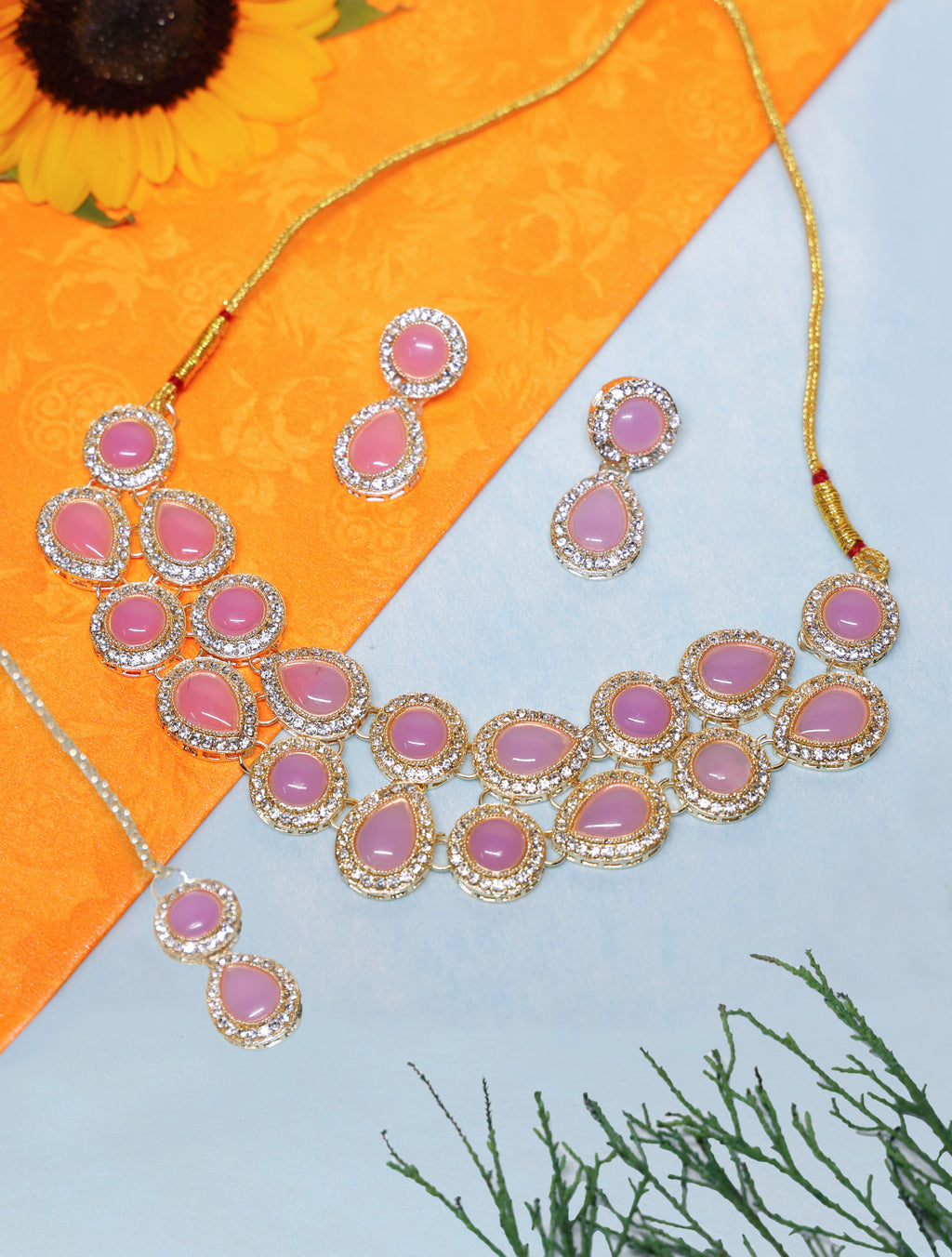 Sparkling Necklace Set Fashionable