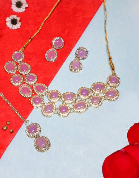 Sparkling Necklace Set Fashionable