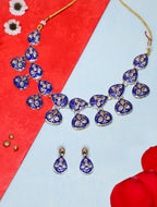Trendy Necklace set with Earning