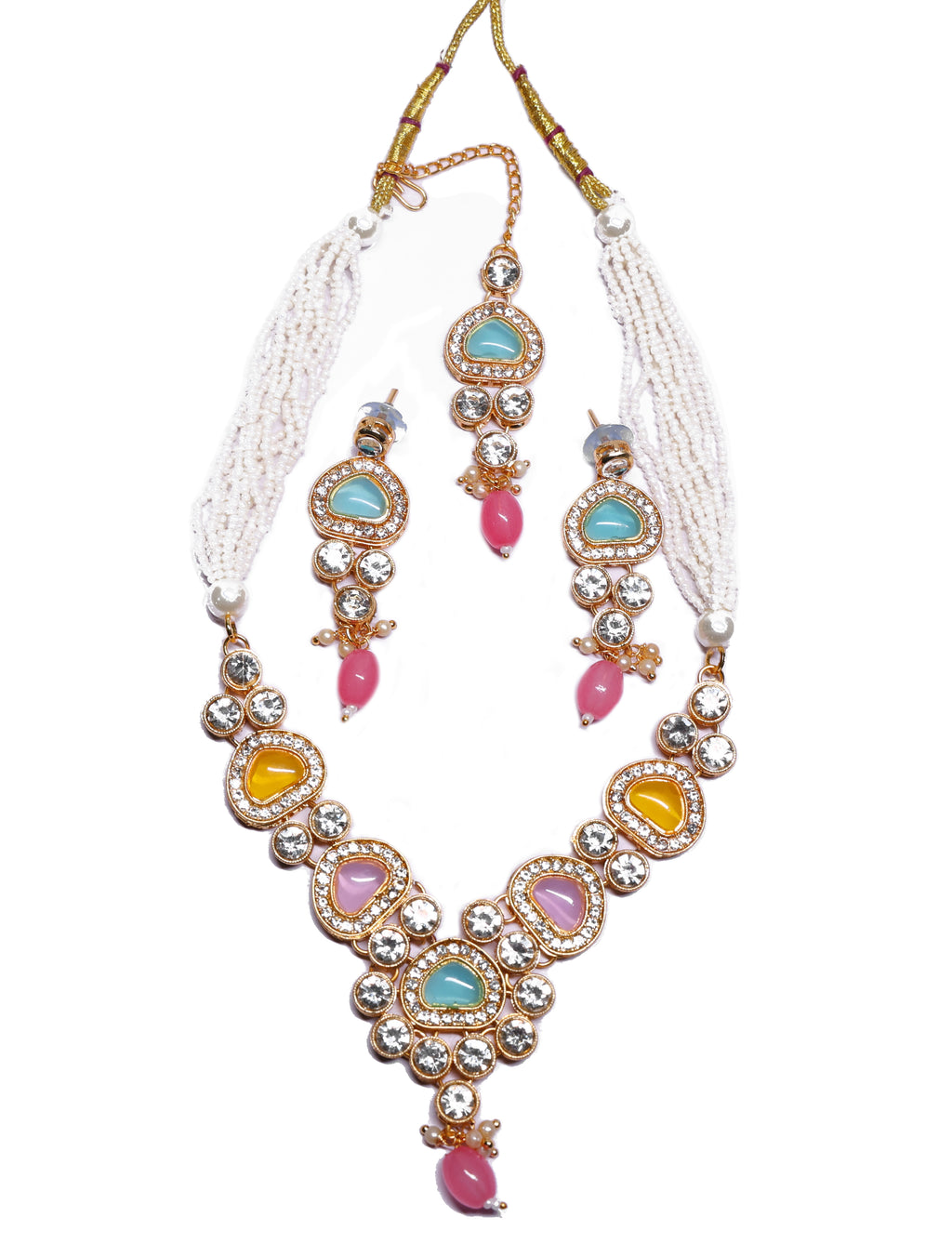 Stunning Necklace set with Earing.