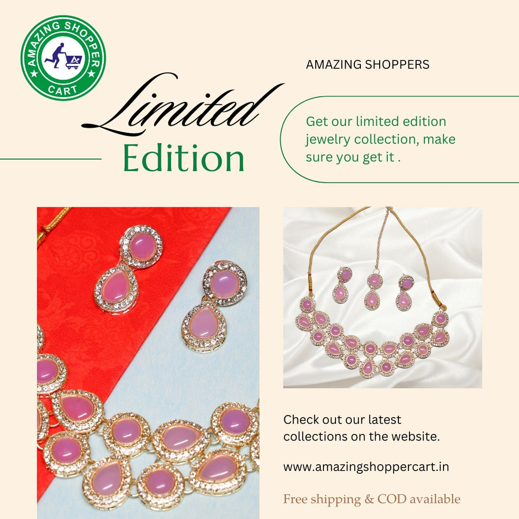 Sparkling Necklace Set Fashionable