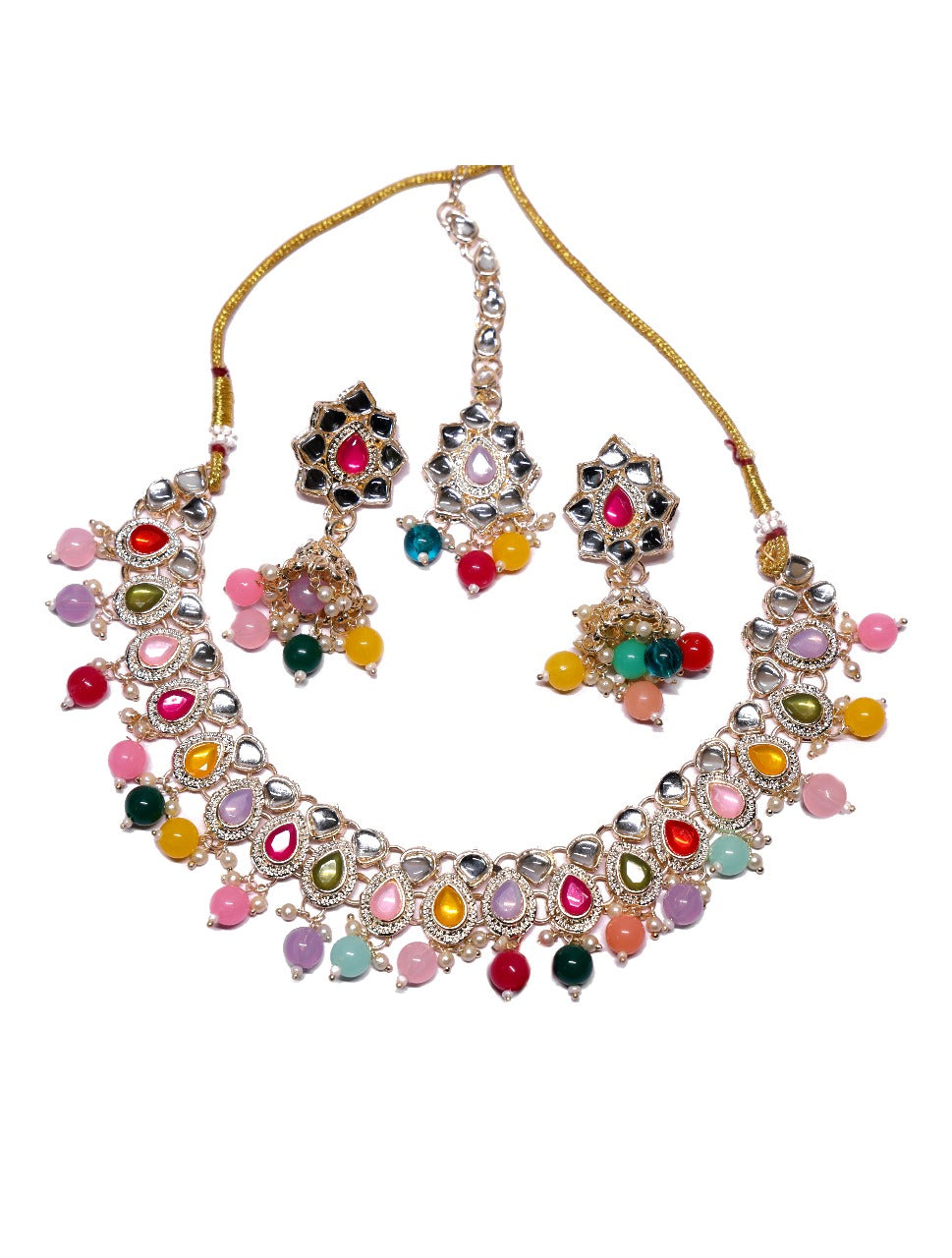 Indian traditional Necklace set with Earning