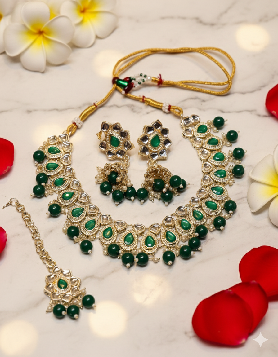 Indian Traditional Necklace set with Earing