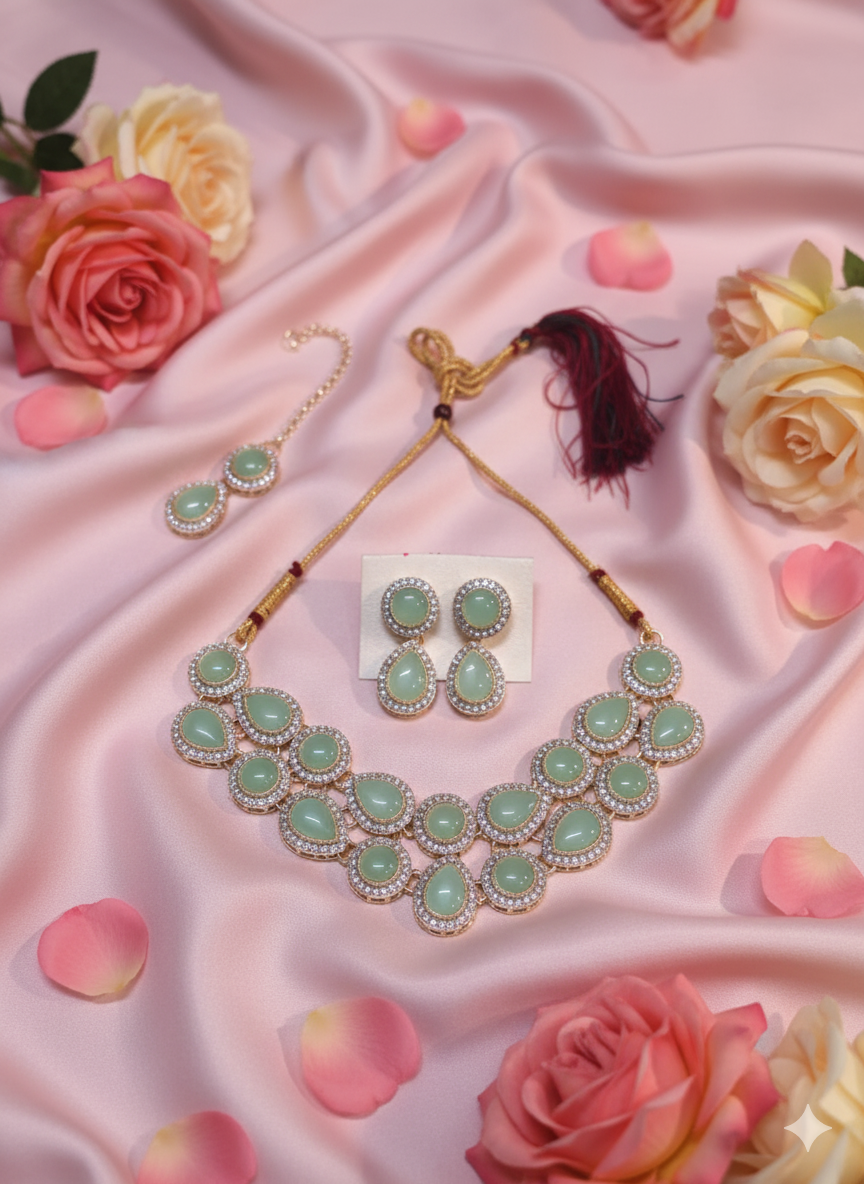 Amazing Necklace with Earing Set