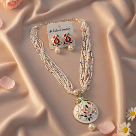 Stunning Neck set with Earning