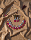 Sparkling Necklce with Earing set