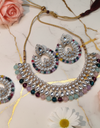 Shining Diva fashion Necklace with Earing set