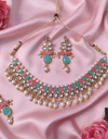 Trendy Necklace with Earing Set