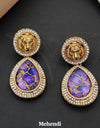 Antique Jewelry Fancy Design Mehndi Polish full Stone (ASC 130725)