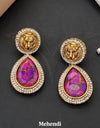 Antique Jewelry Fancy Design Mehndi Polish full Stone (ASC 130725)