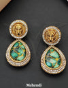 Antique Jewelry Fancy Design Mehndi Polish full Stone (ASC 130725)