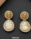 Antique Jewelry Fancy Design Mehndi Polish full Stone (ASC 130725)