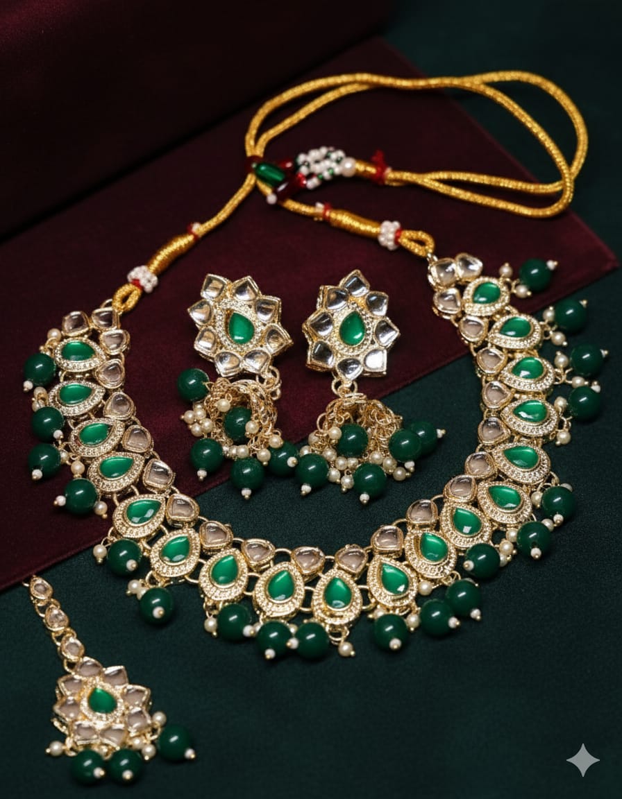 Indian Traditional Necklace set with Earing