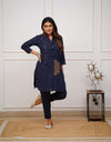 LOOK CLASSY AND ELEGANT COINS KURTI PAIRED WITH PANT (ASC 270725)