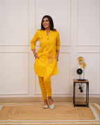 LOOK CLASSY AND ELEGANT COINS KURTI PAIRED WITH PANT (ASC 270725)