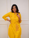 LOOK CLASSY AND ELEGANT COINS KURTI PAIRED WITH PANT (ASC 270725)