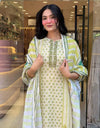 VISCOSE COTTON SUIT WITH CHANDERI DUPPATA (ASC 270725)