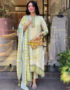 VISCOSE COTTON SUIT WITH CHANDERI DUPPATA (ASC 270725)