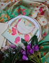 PURE ASSAM SILK WITH HANDWORK ASC1011